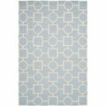Safavieh Cambridge Small Rectangle Area Rug, Light Blue and Ivory - 3 x 5 ft. CAM143A-3